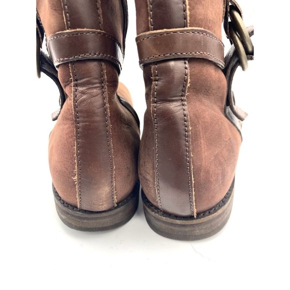 Cole Haan Women’s Leather Knee High Boots Brown‎ Distressed Size 8.5 B - Picture 16 of 16